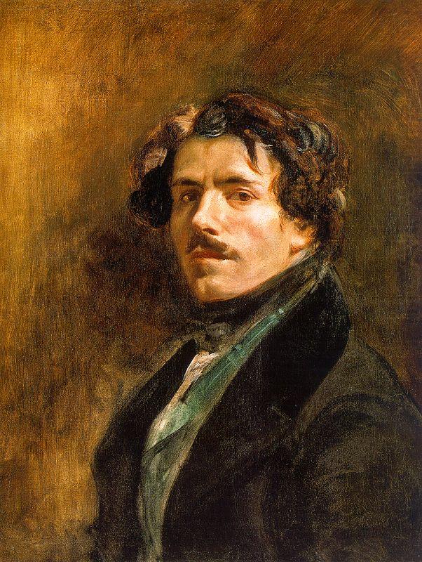 Self Portrait _6, Eugene Delacroix